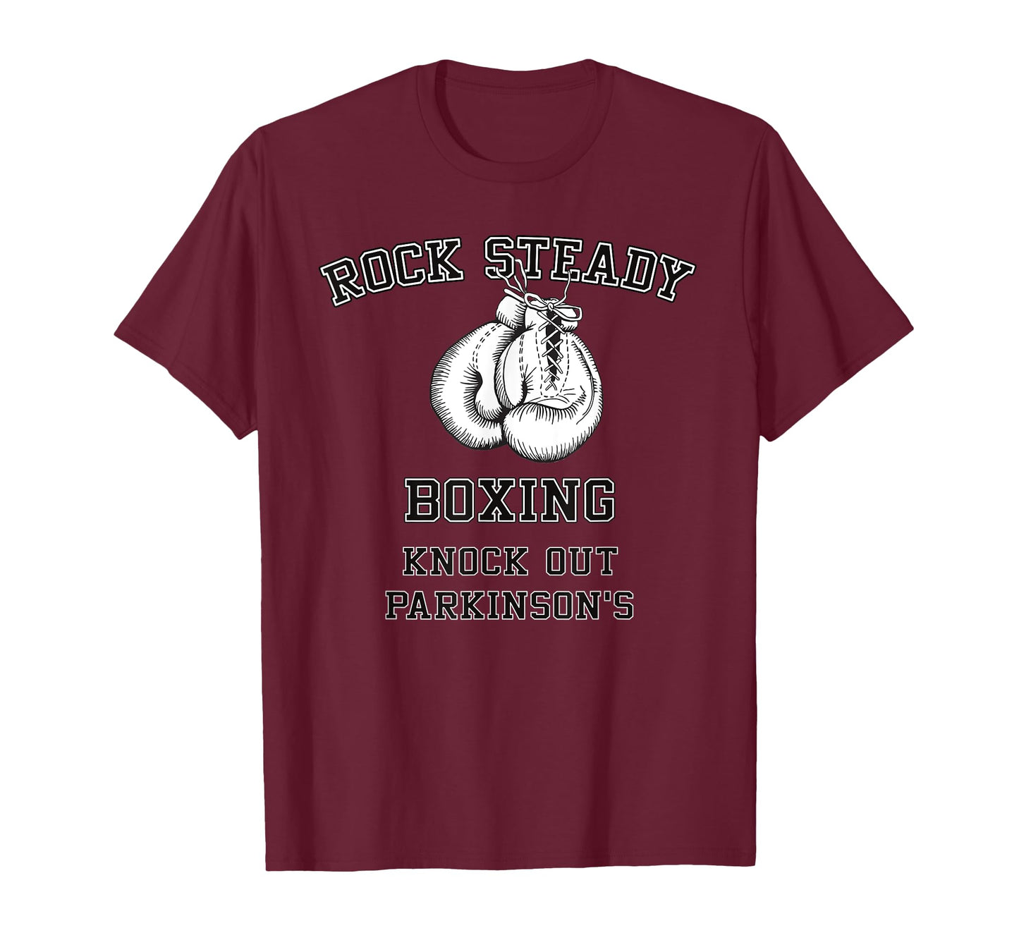 Rock Steady Boxing Knock Out Parkinson's Shirt T-Shirt