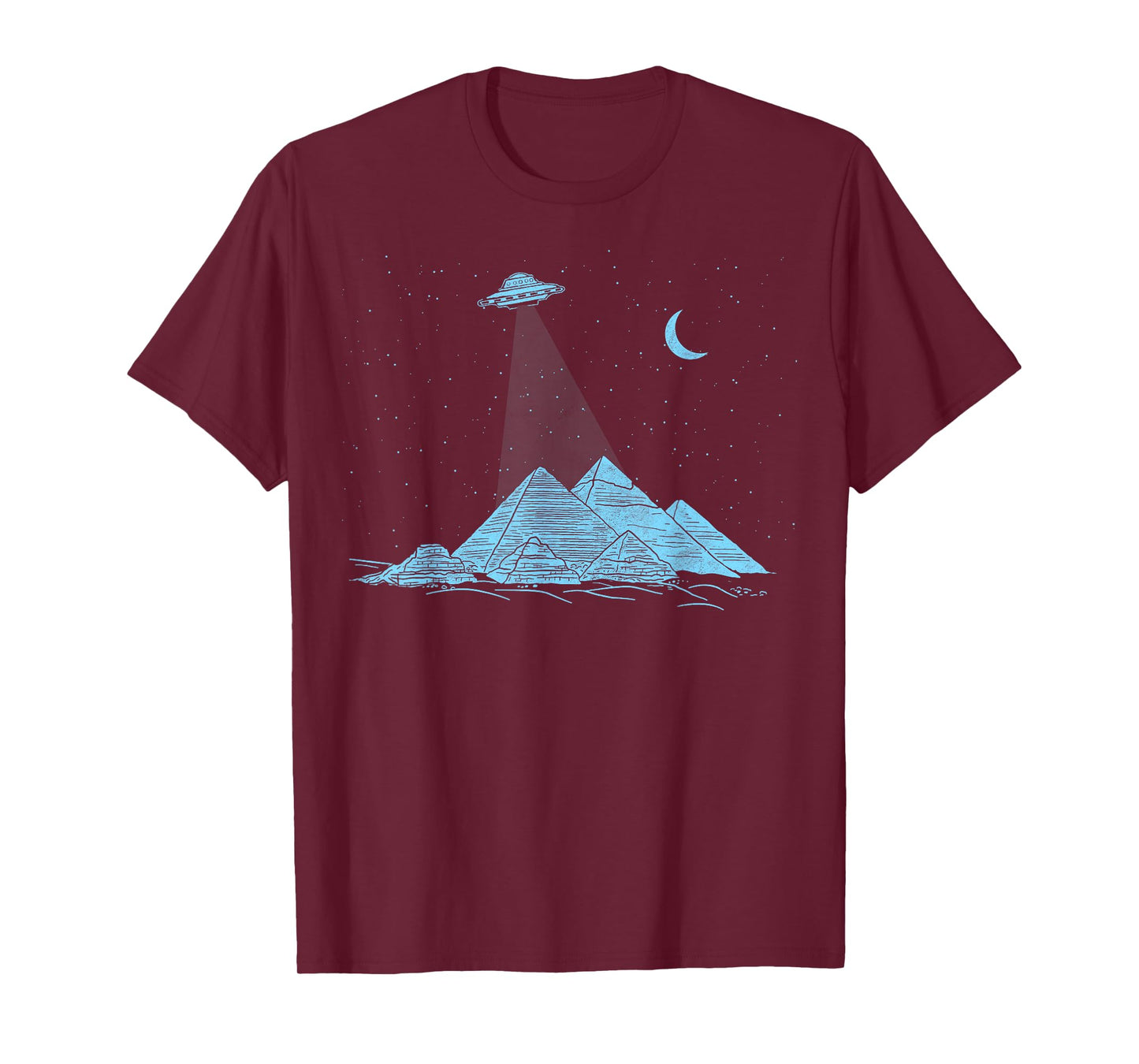 UFO Pyramid Abduction! - BELIEVE T-Shirt
