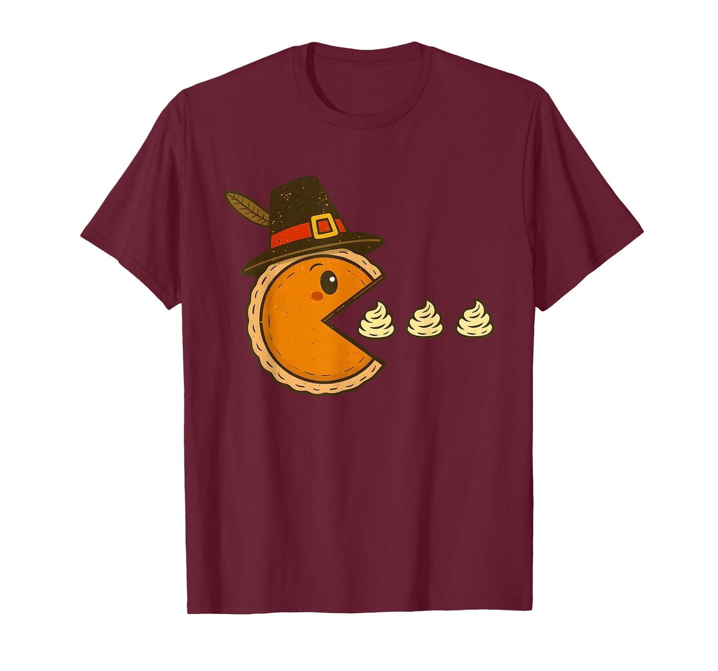 Pumpkin Pie Gamer Thanksgiving Gaming Men Women Kids Boys T-Shirt