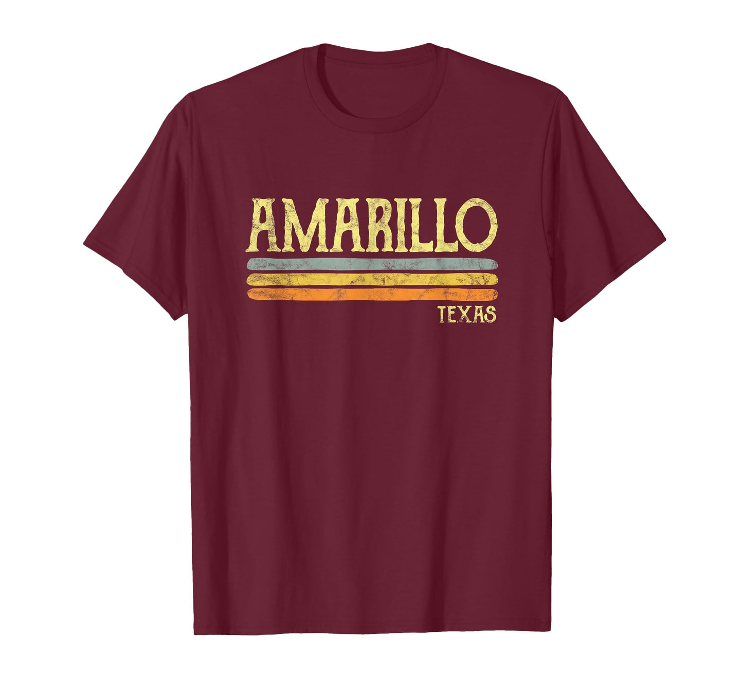 Vintage Amarillo Texas Tx T-shirt Love Gift Souvenir T-Shirt