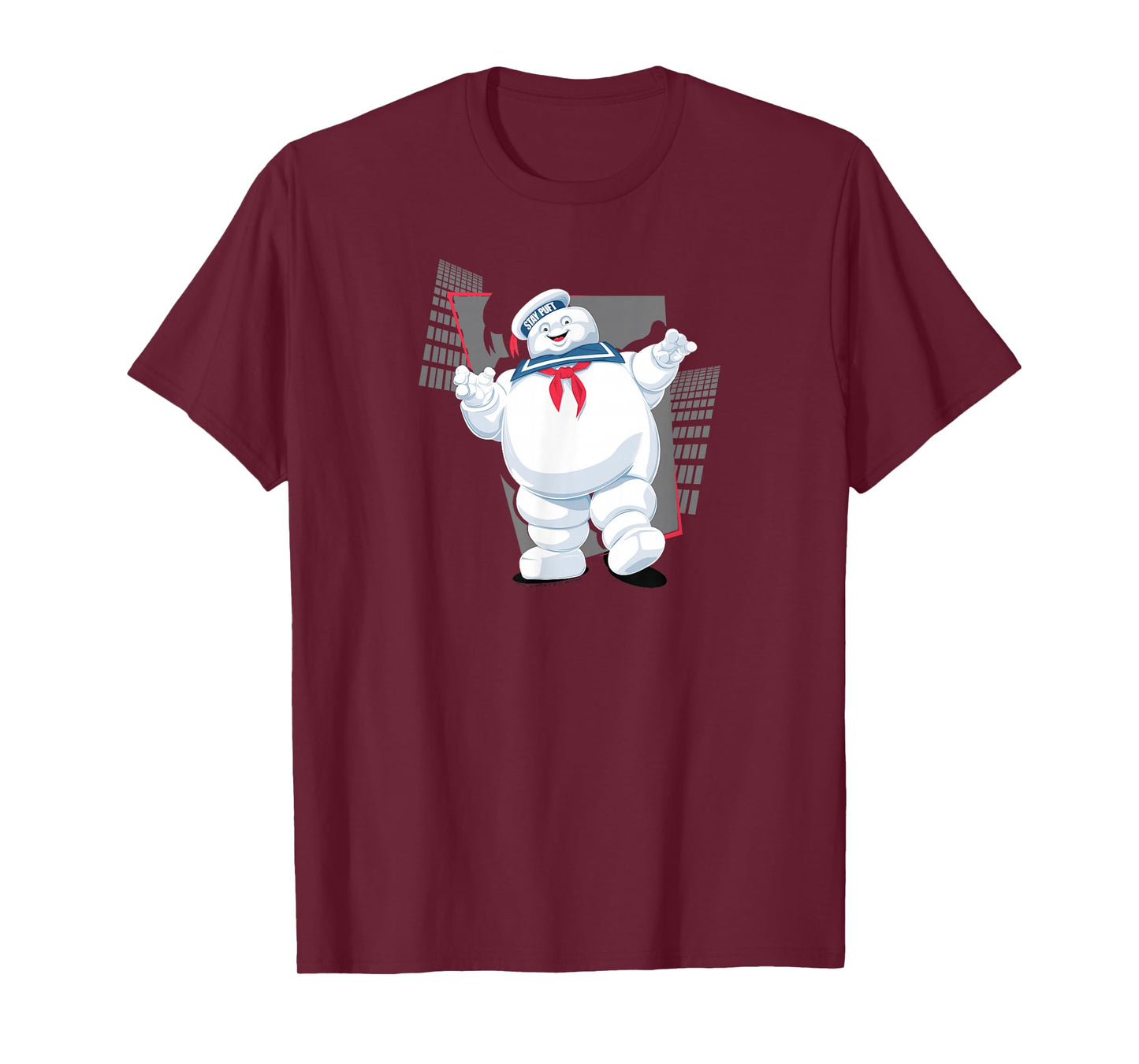 Ghostbusters Stay Puft Marshmallow Man Retro Movie T-Shirt
