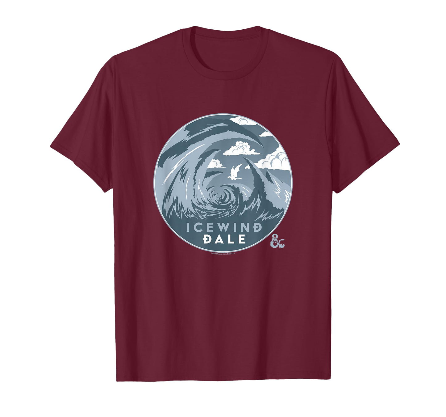 Dungeons & Dragons Icewind Dale Landscape Logo T-Shirt