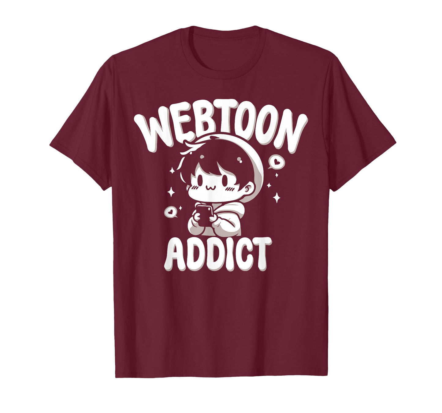 Webtoon Addict Funny Anime Fan Gift T-Shirt