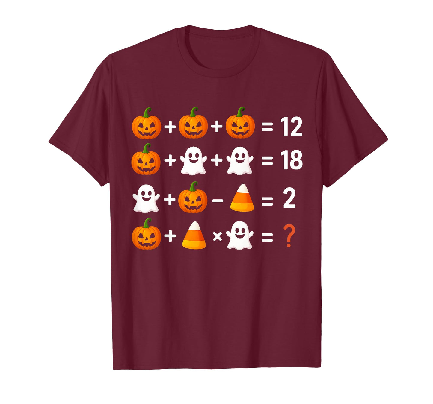 Funny 6 7 Meme 67 Halloween Order of Operations Math Teacher T-Shirt