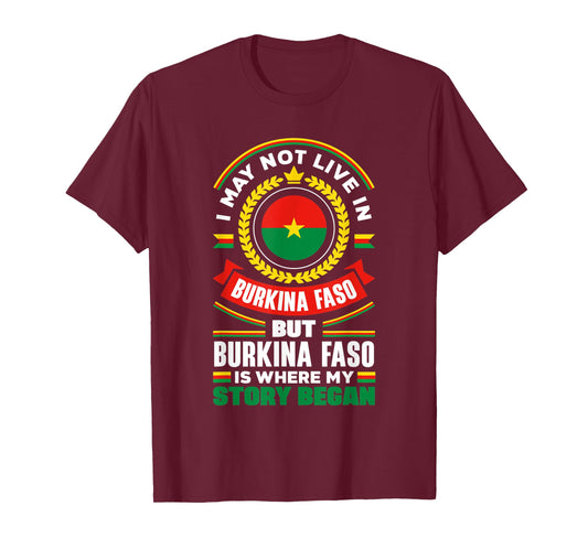 Burkinabe Burkina Faso Burkinabe Flag Quote T-Shirt