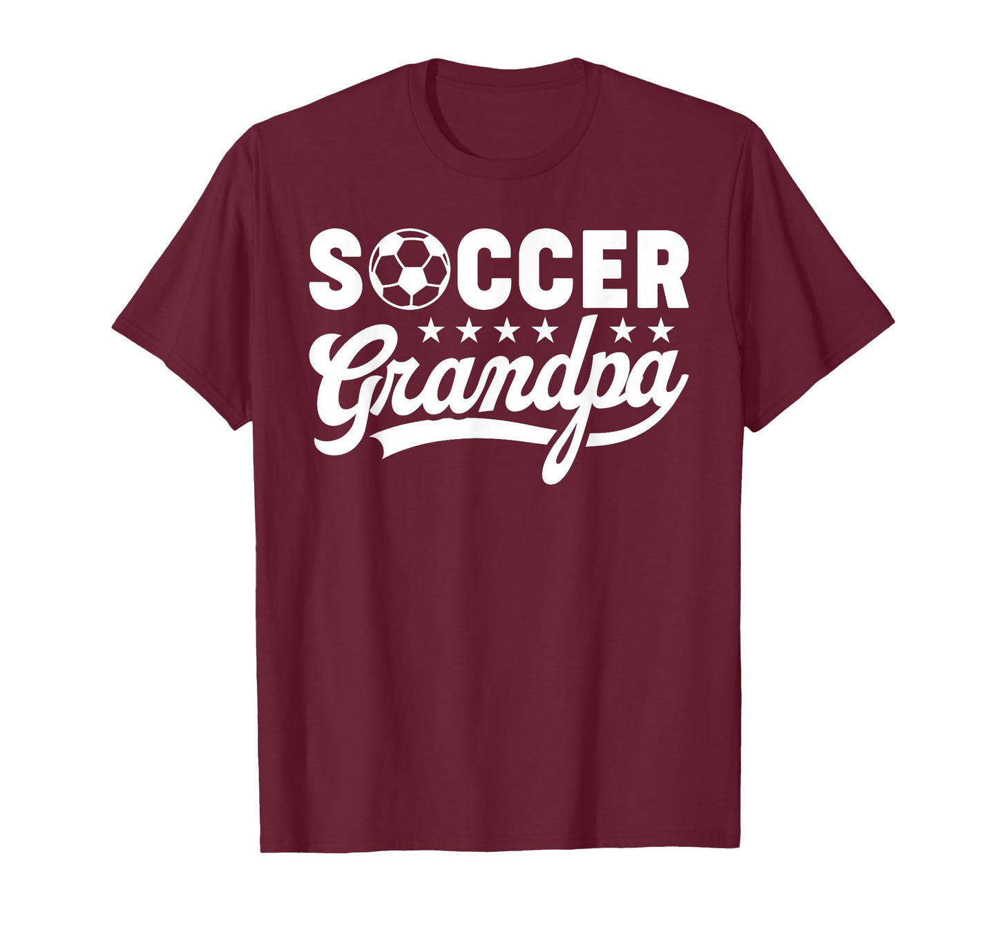 Soccer Grandpa Funny Sports Papa Vintage Humor T-Shirt