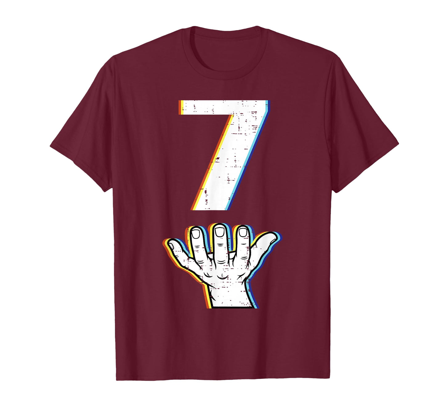 Number 7 Matching 67 Meme Halloween Costume Men Women Kids T-Shirt