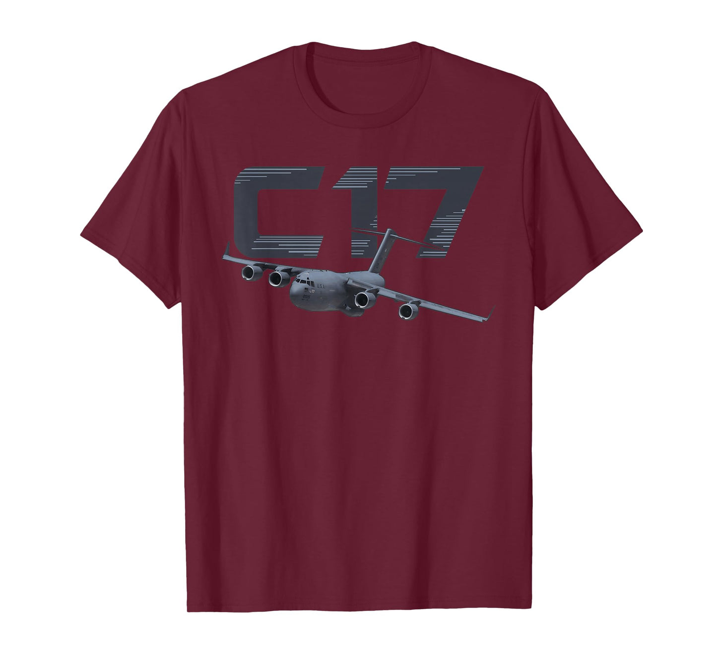 C-17 Globemaster US Military Aircraft T-Shirt