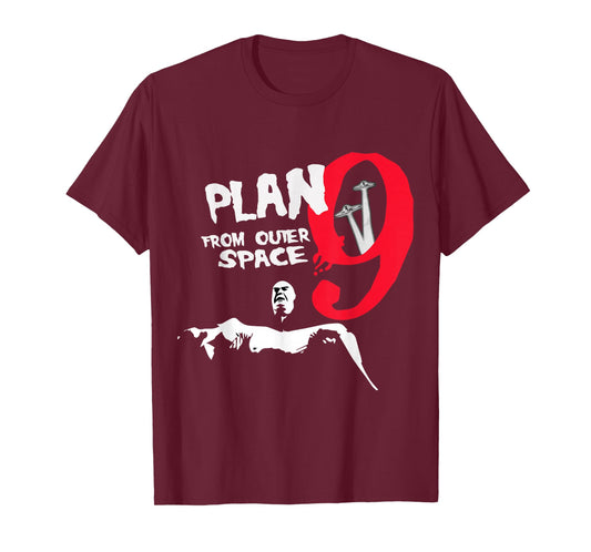 Plan 9 from Outer Space Inspector Clay Tribute T-Shirt