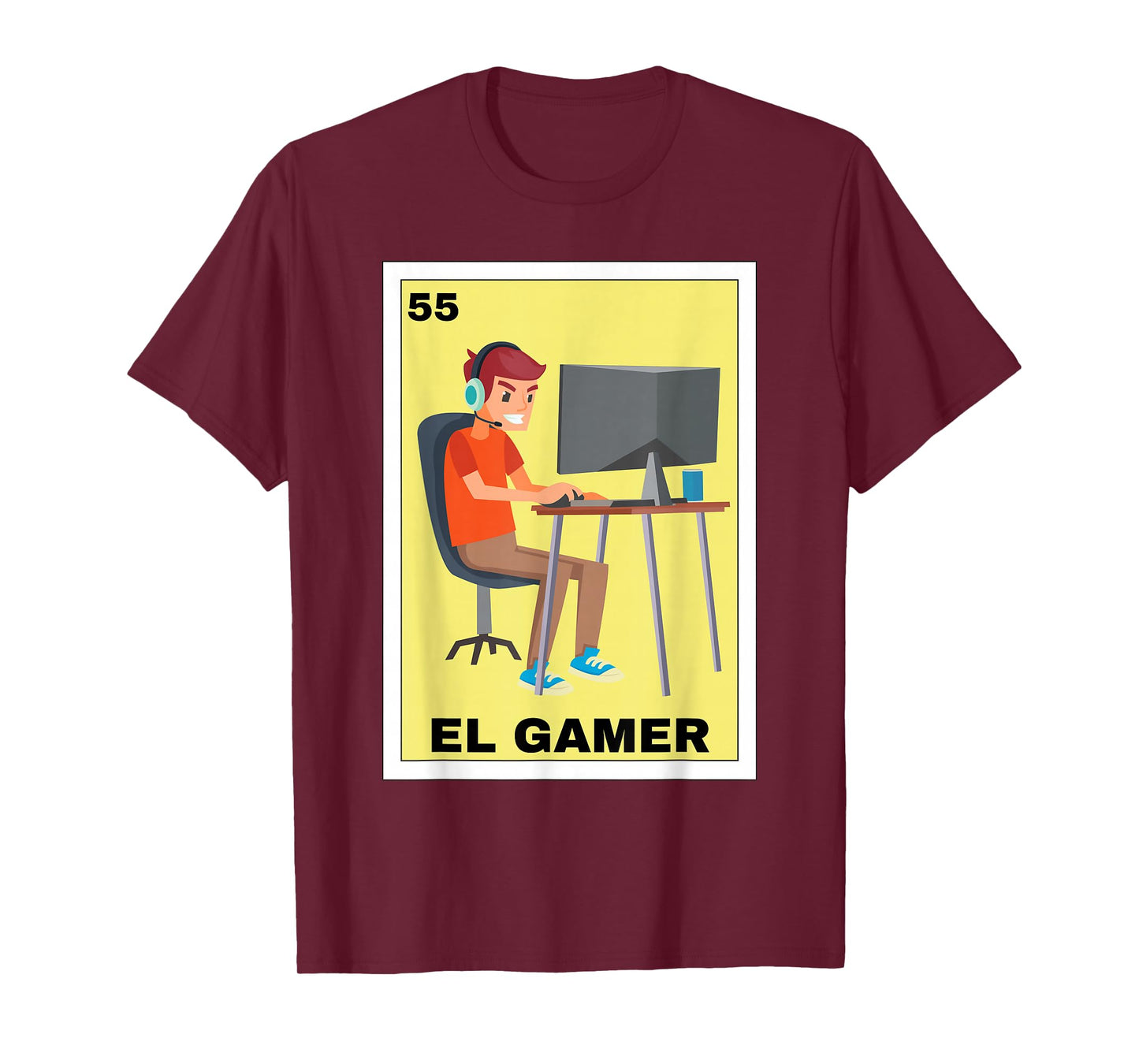 Funny Mexican Design for Gamers - El Gamer T-Shirt