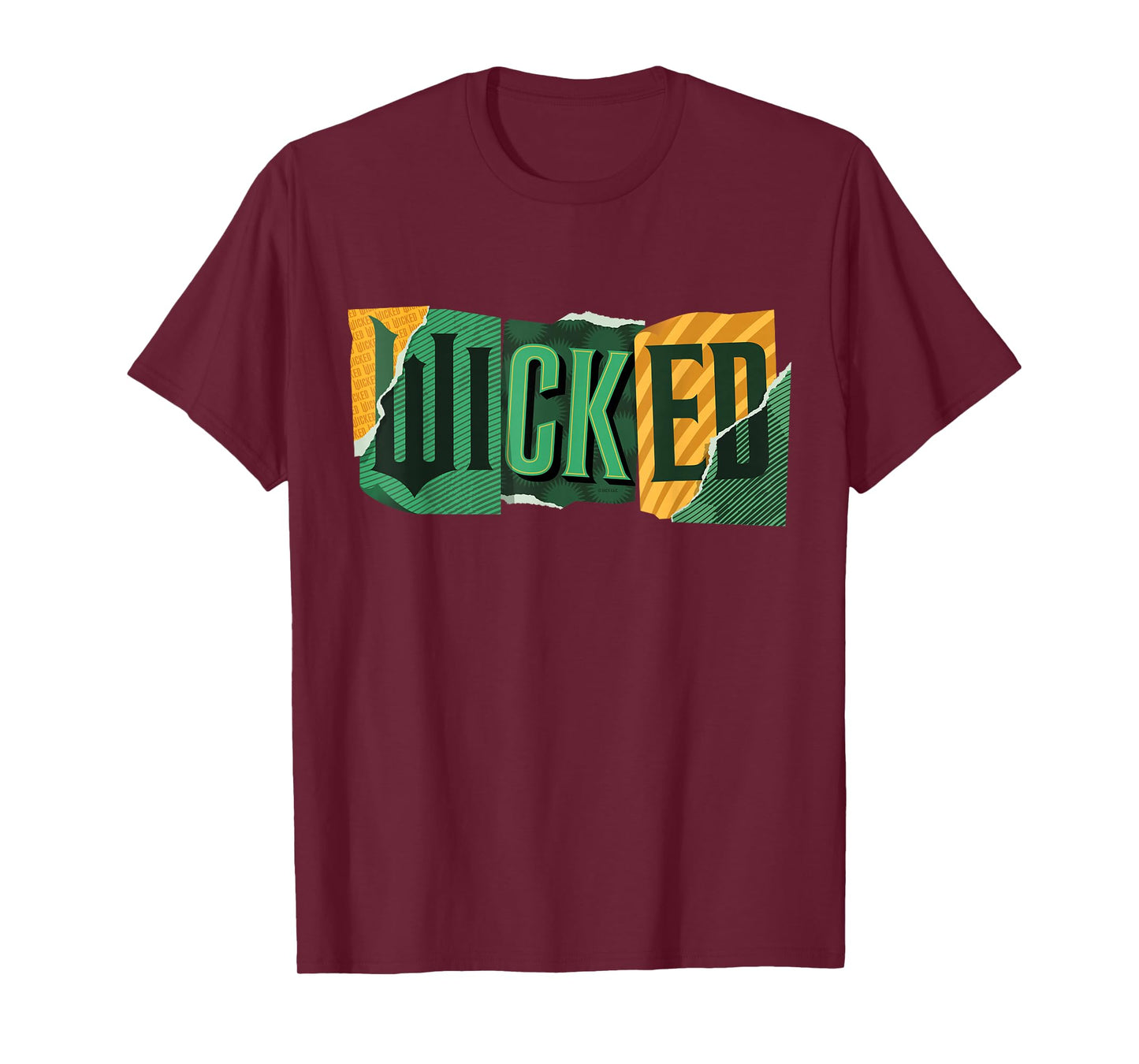 Wicked: For Good Torn Patchwork Logo T-Shirt