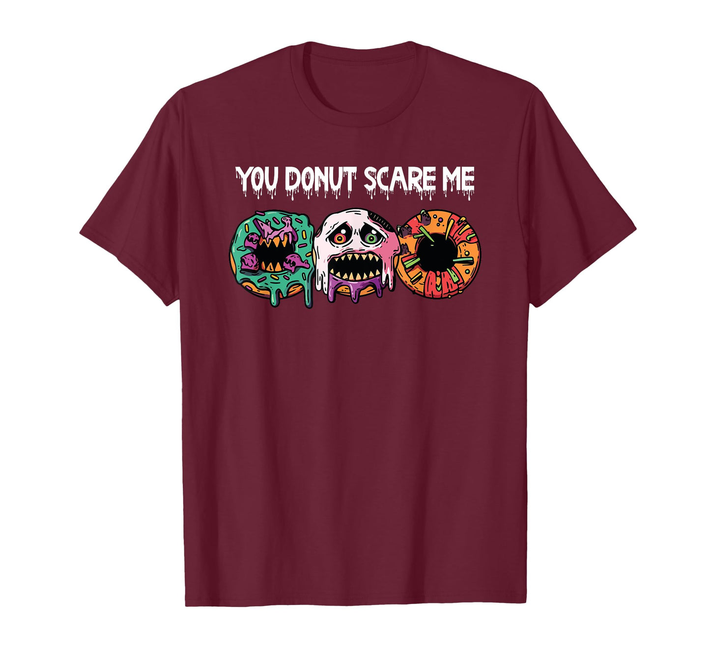 Donut Halloween Costume Doughnut Lover Spooky Trick Or Treat T-Shirt