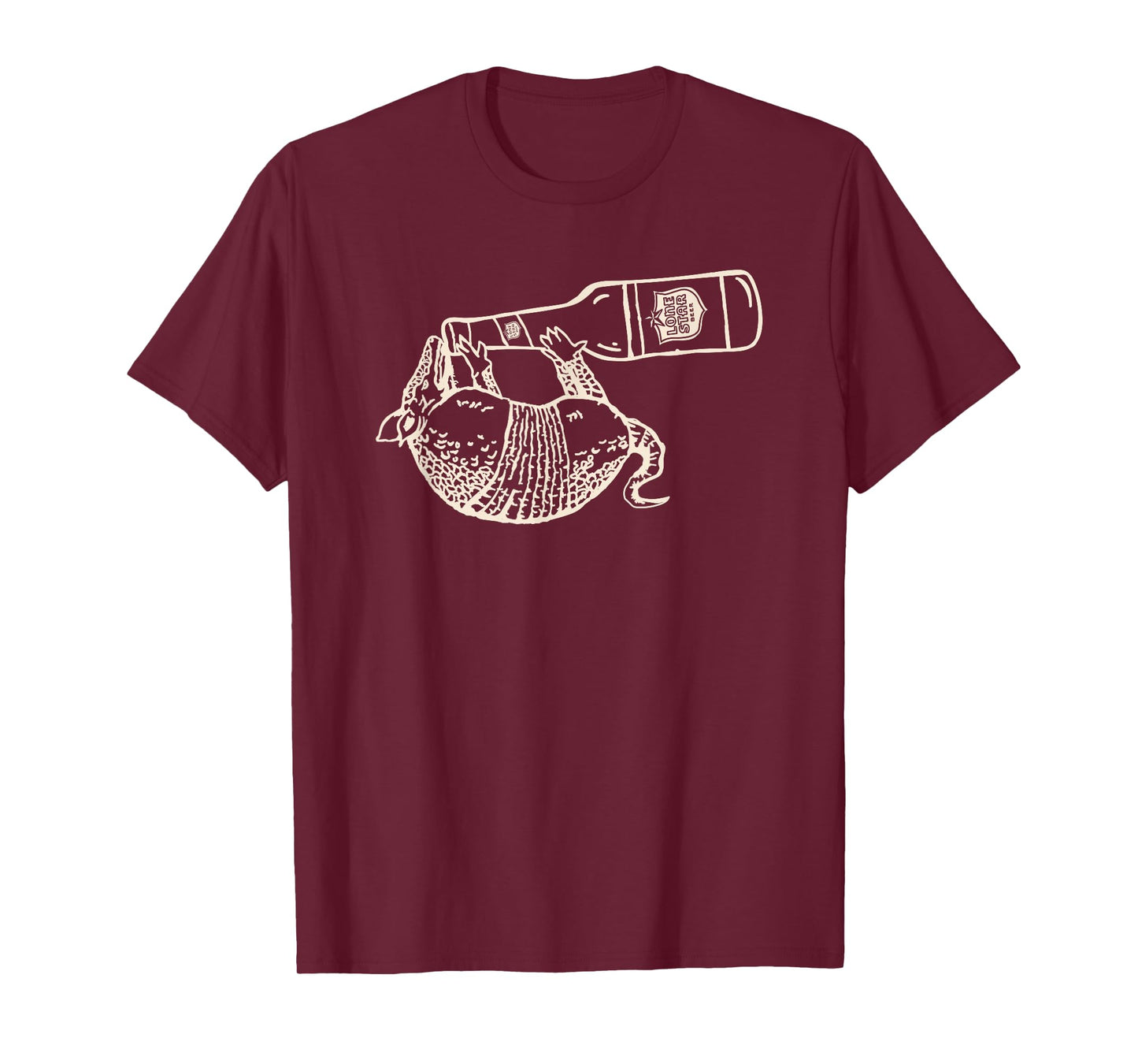 Lone Star Style - Pale Texas Armadillo T-Shirt