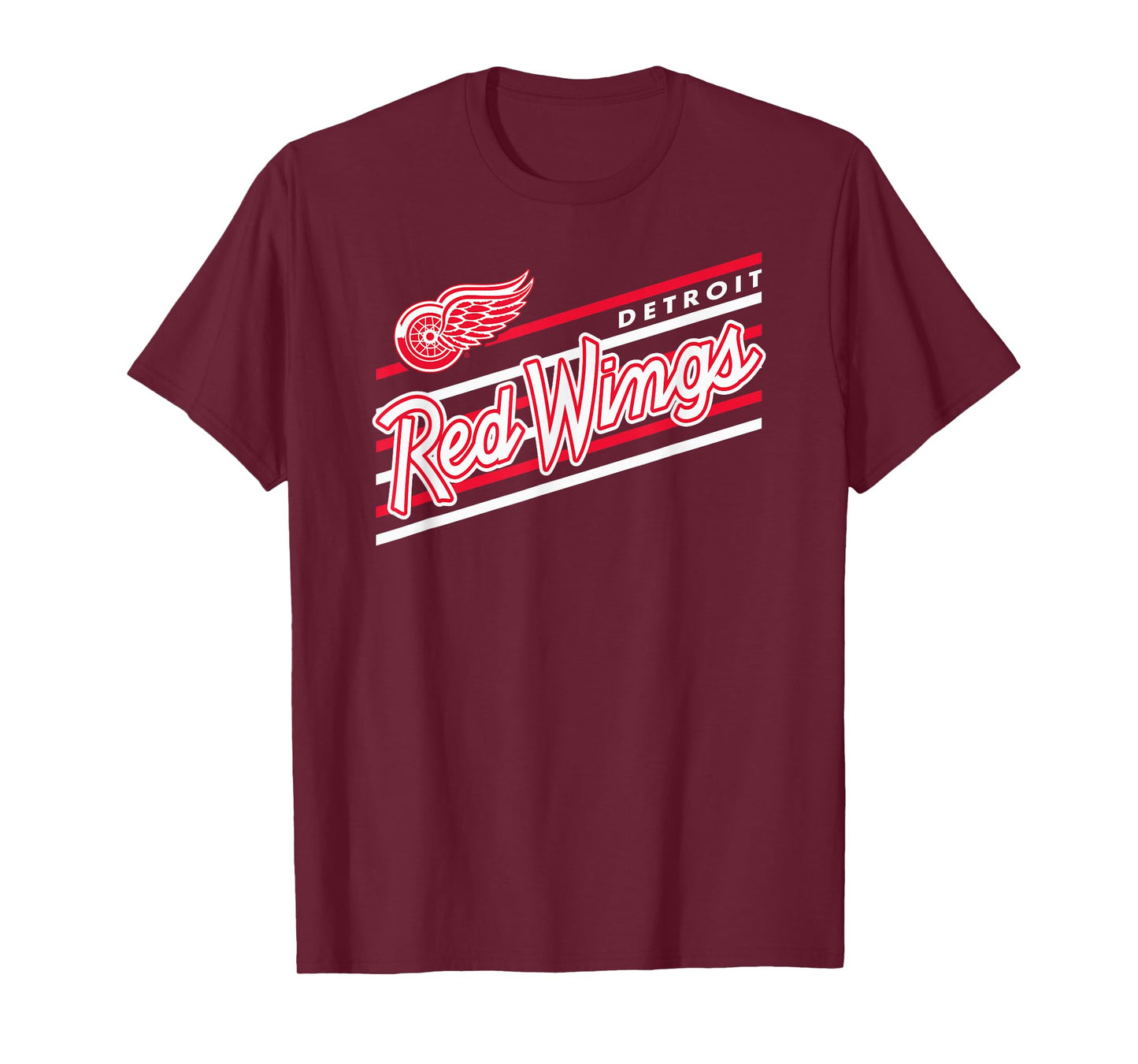 Detroit Red Wings Retro Performer Officially Licensed T-Shirt