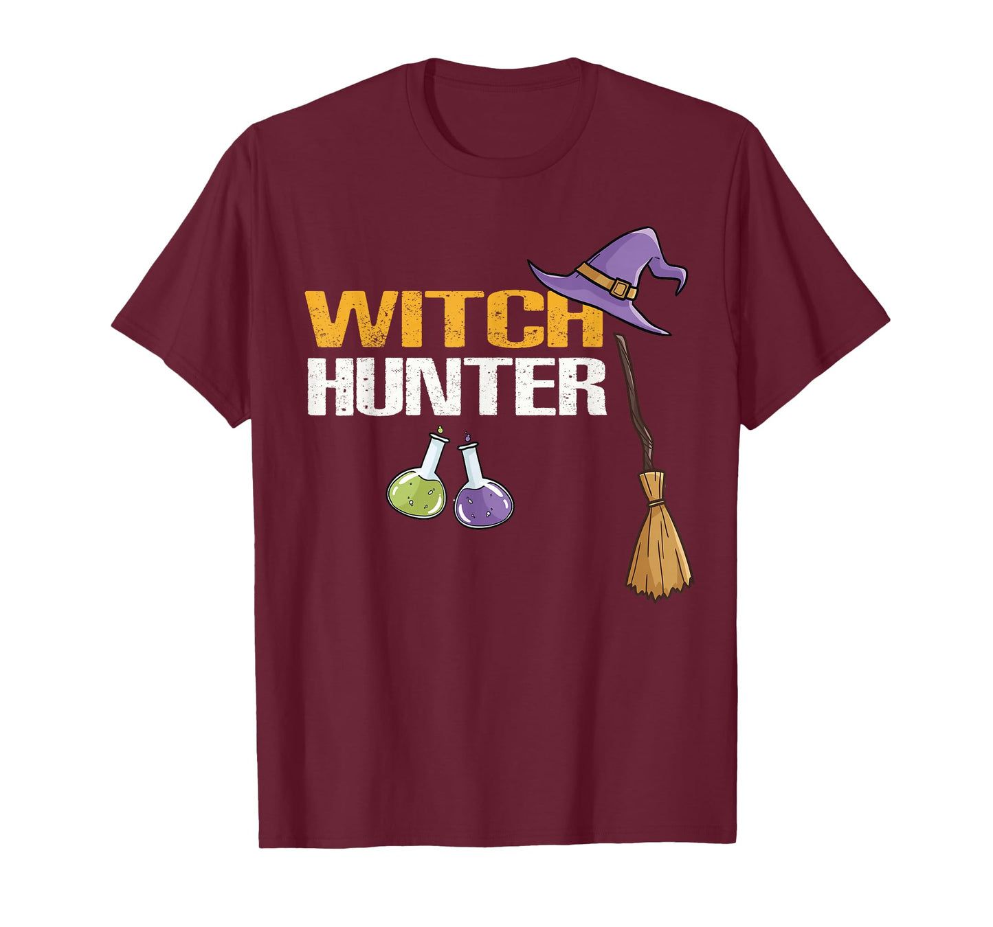Witch Hunter Cute Halloween Costume Gift tee T-Shirt