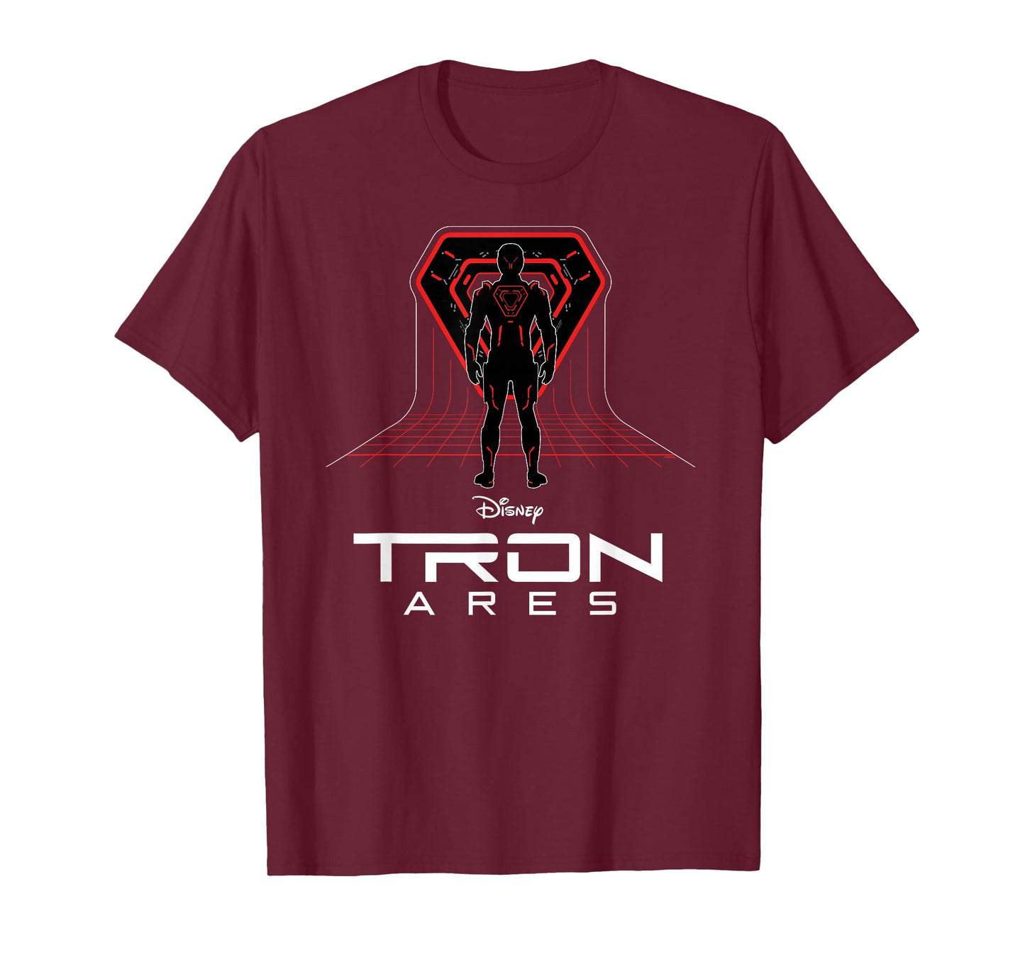 Disney TRON: Ares Digital Grid and Logo Official Movie T-Shirt