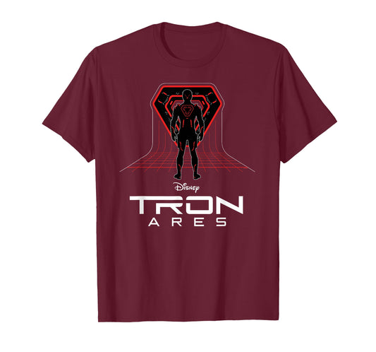 Disney TRON: Ares Digital Grid and Logo Official Movie T-Shirt