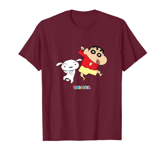 Crayon Shin-chan Dances! Shin-chan and Shiro T-Shirt