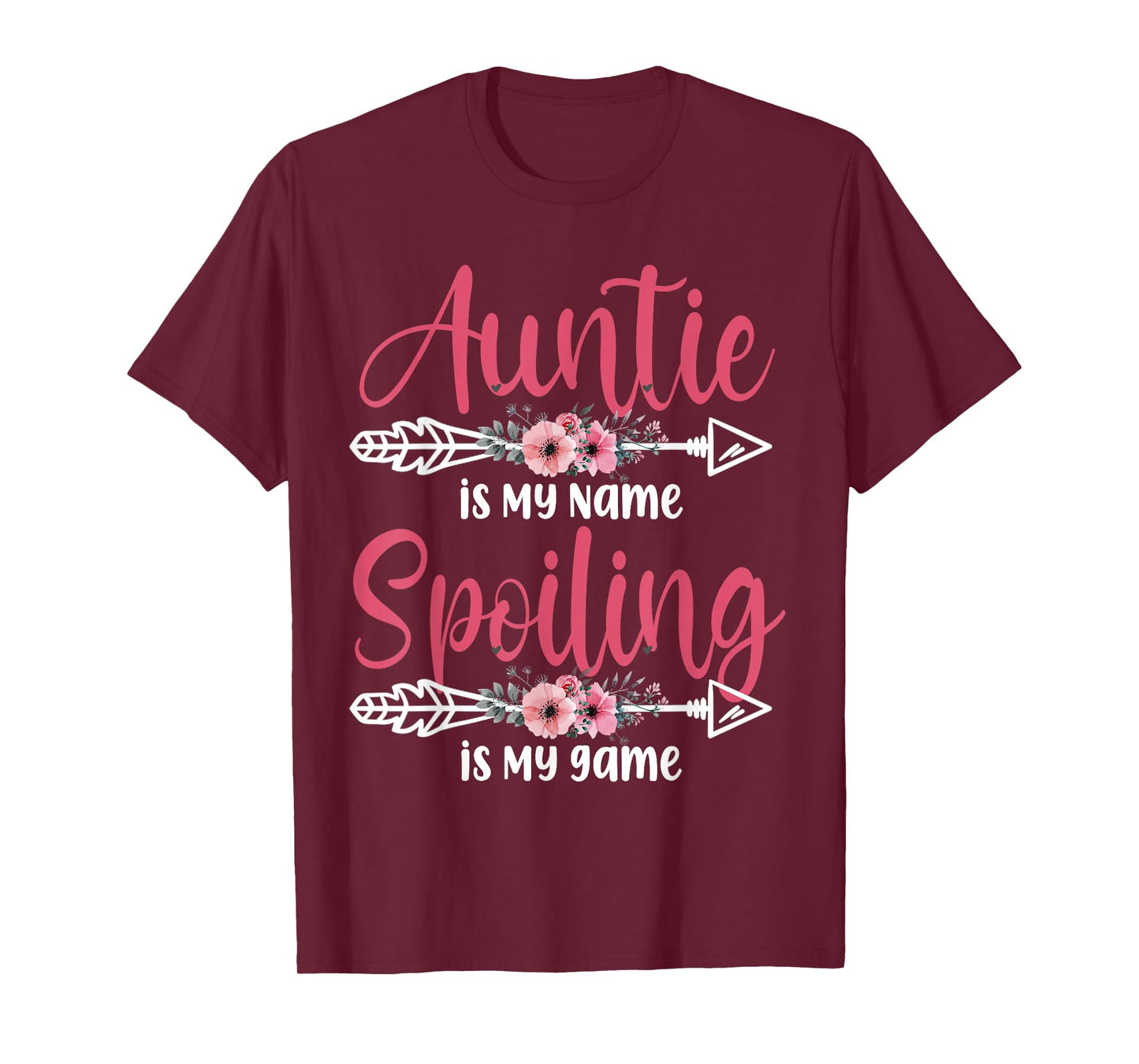 Auntie Is My Name Spoiling Is My Game Happy Mother's Day T-Shirt