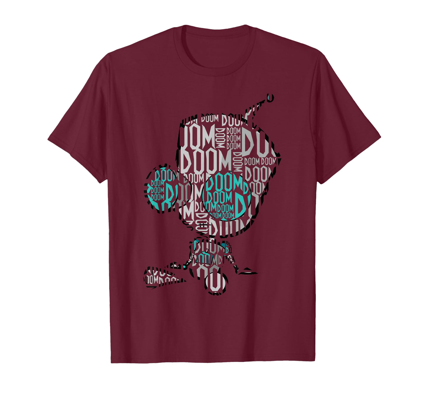 Invader Zim Gir Doom Text Fill T-Shirt
