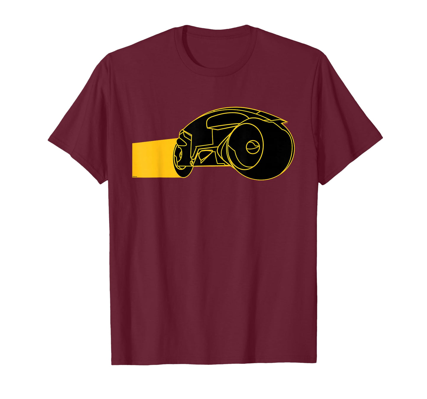 Disney TRON Original 1982 Movie Game Grid Light Cycle T-Shirt