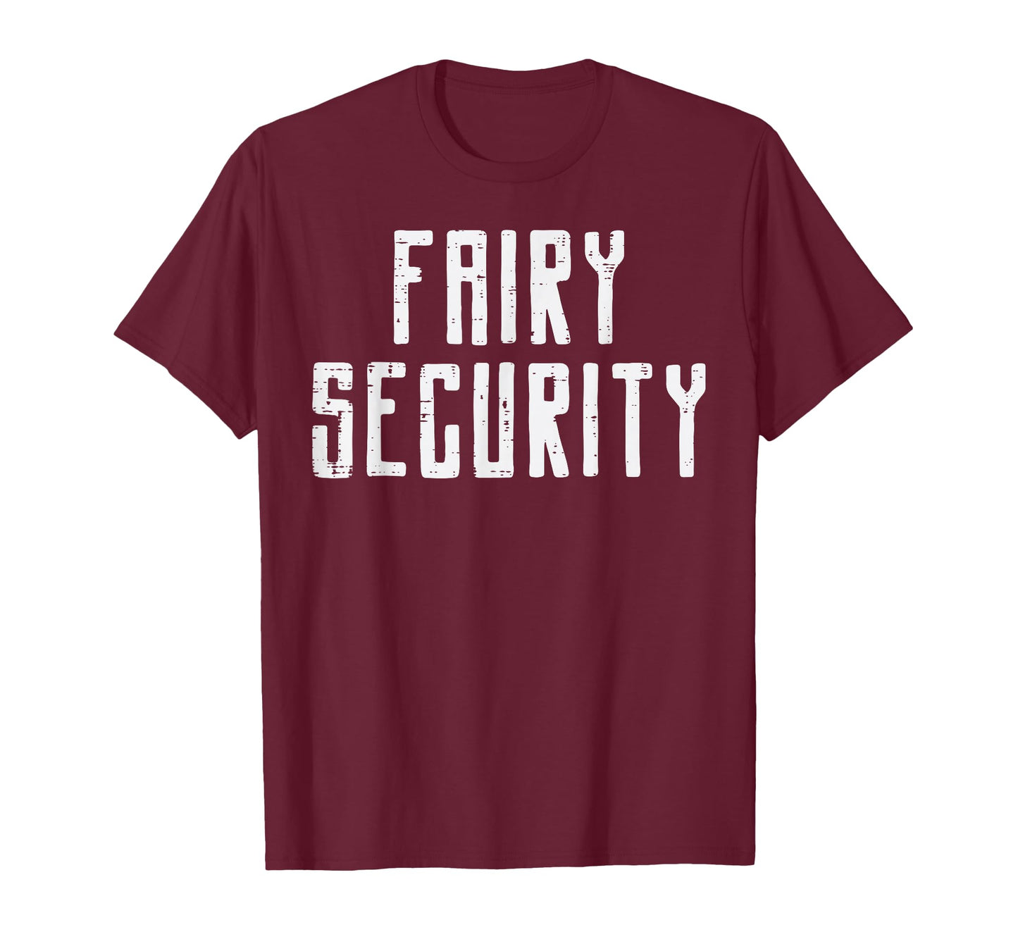 Halloween Fairy Security Funny Costume Dad Men Boys Kids T-Shirt