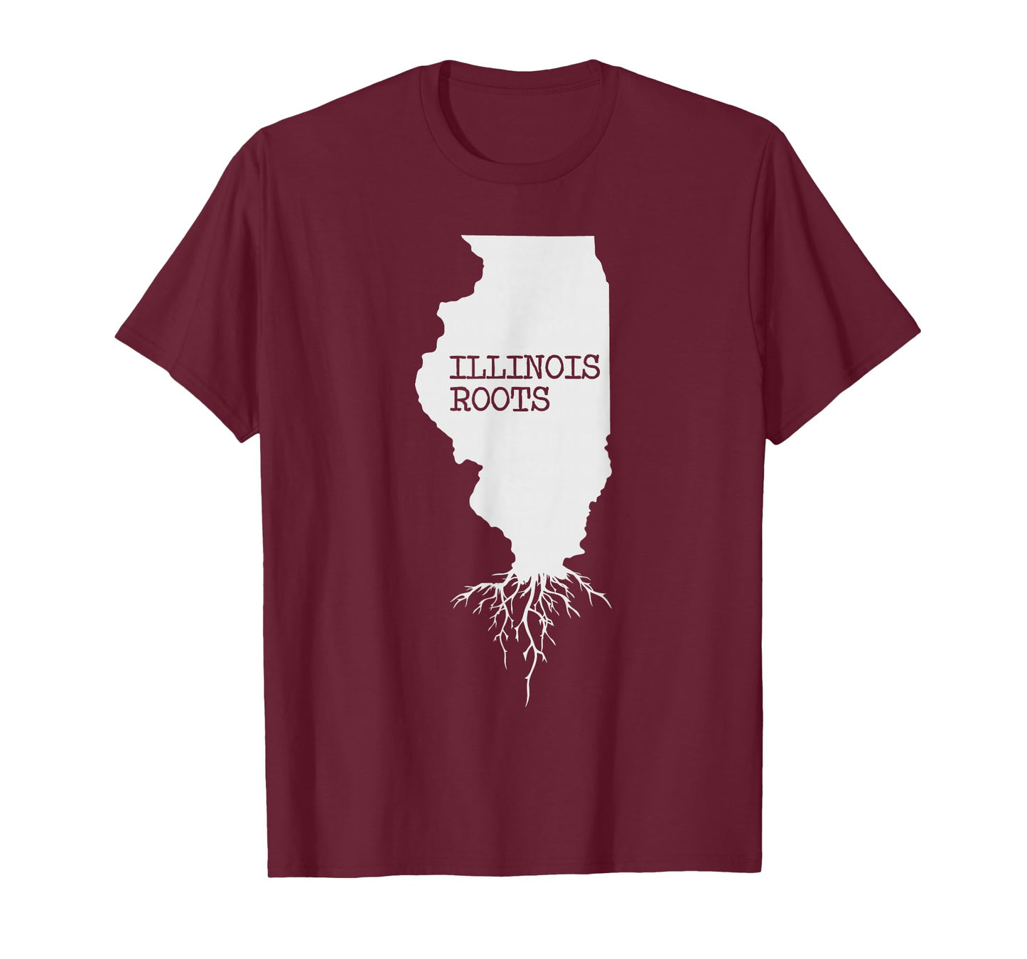 Illinois Roots State Map Gift T-Shirt