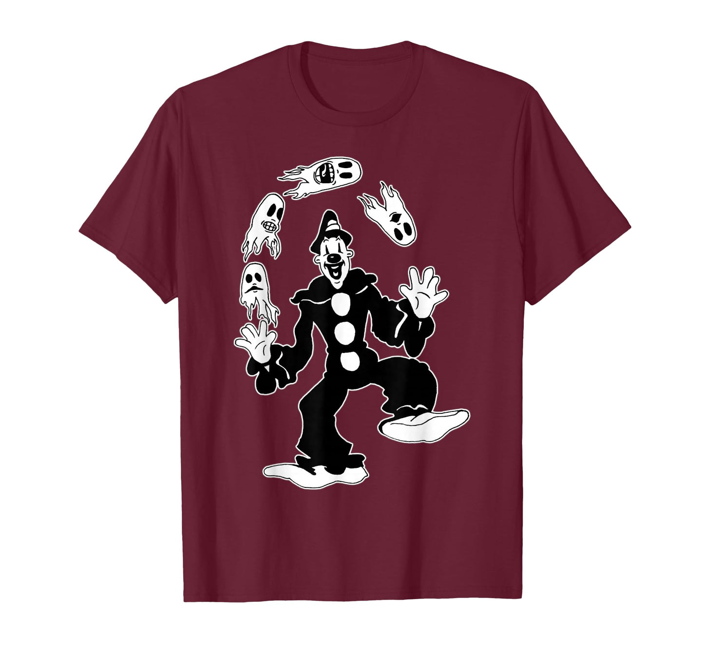 Koko the Clown Juggling Ghosts T-Shirt