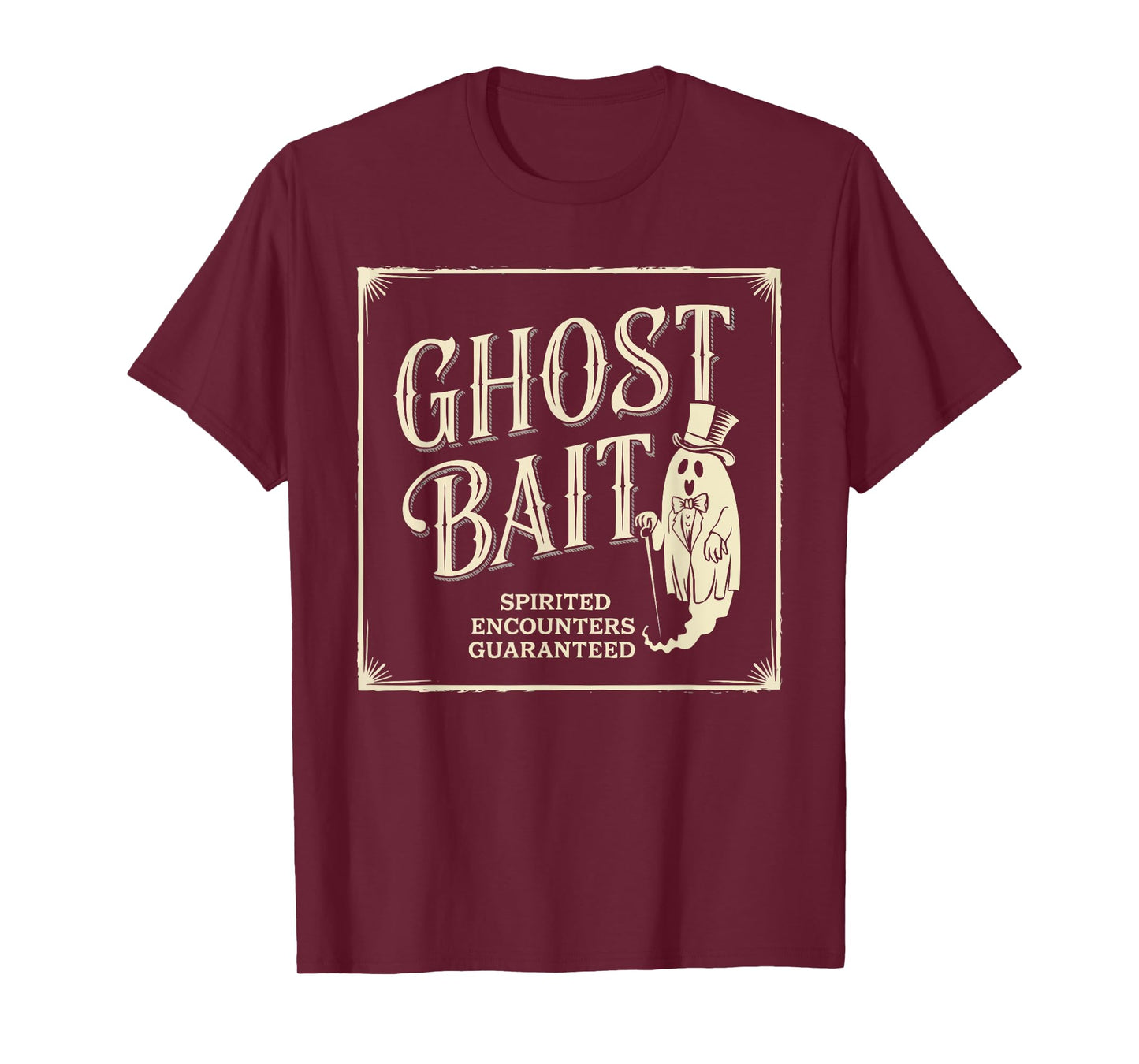 Ghost Bait Paranormal Investigator Ghost Hunting Halloween T-Shirt