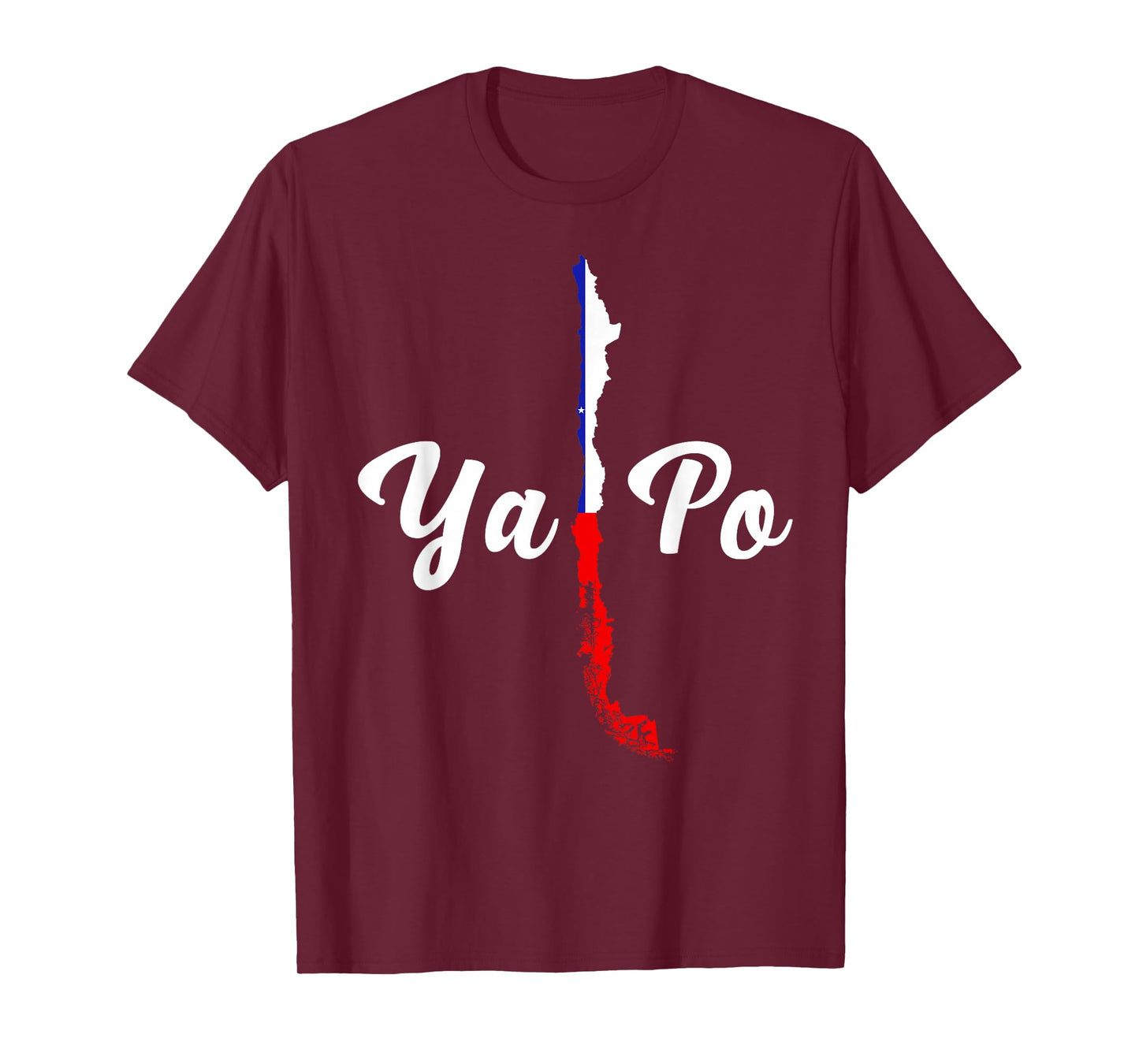 Chile Flag Pride Chilean Funny Camiseta Chilena Ya po Slang T-Shirt