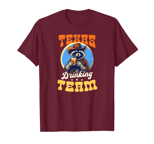 Texas Drinking Team Design Texas Lover T-Shirt