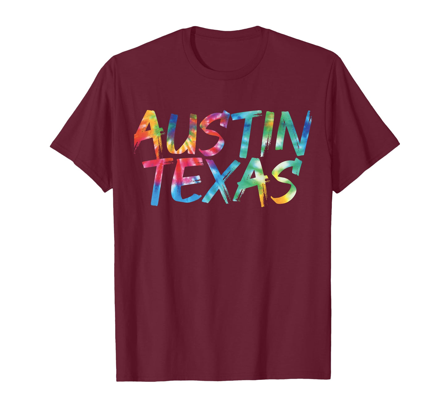 Austin Texas Tie Dye Awesome Vintage Inspired Streetwear T-Shirt