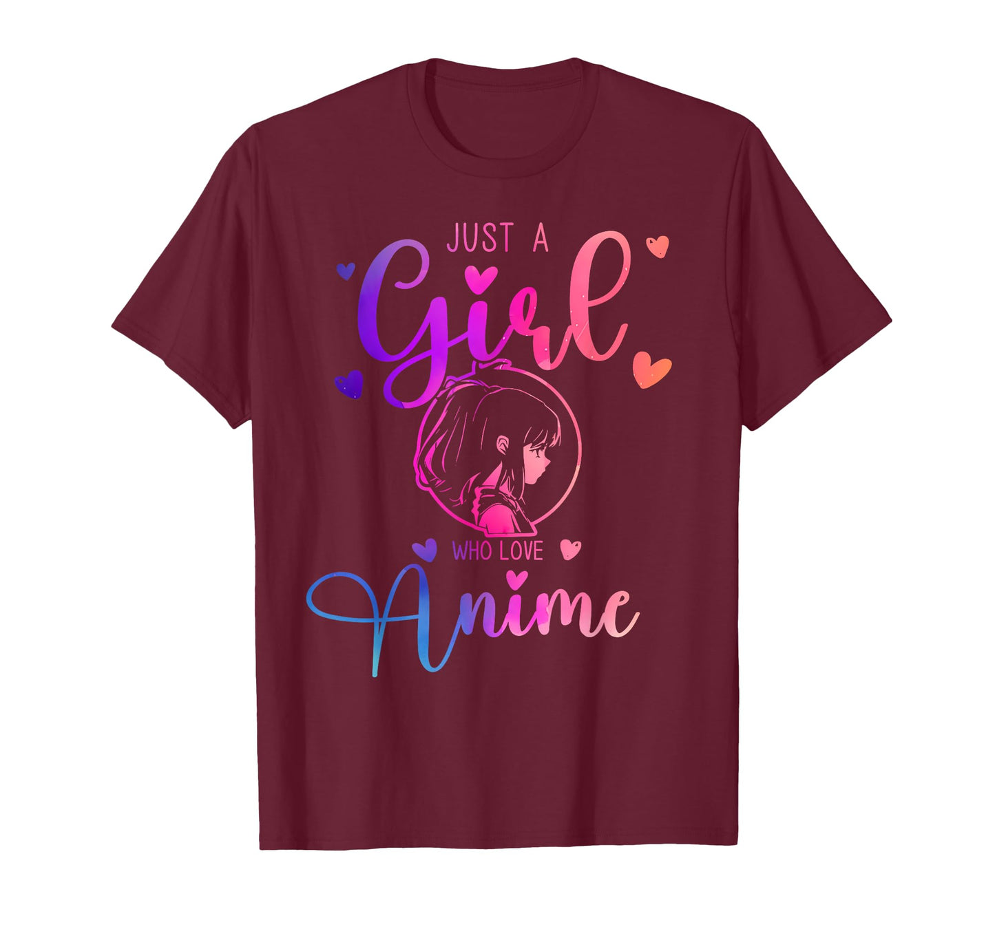 Just a Girl Who Loves Anime Dress for Women and Kids T-Shirt