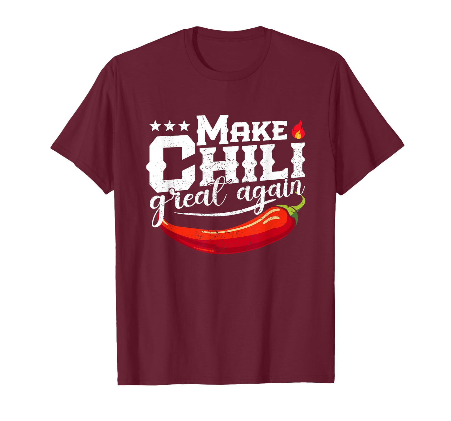 Make Chili Great Again Chili Cook-Off Competition Team Chef T-Shirt
