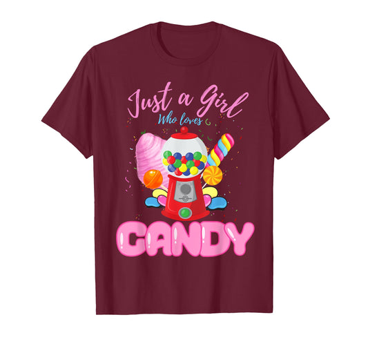 Just A Girl Who Loves Candy T-Shirt