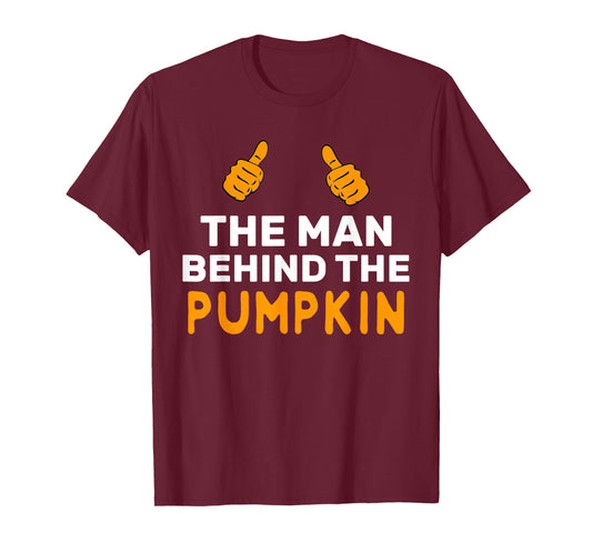 Halloween Pregnancy Shirt for Men -Funny Pumpkin Dad Costume T-Shirt