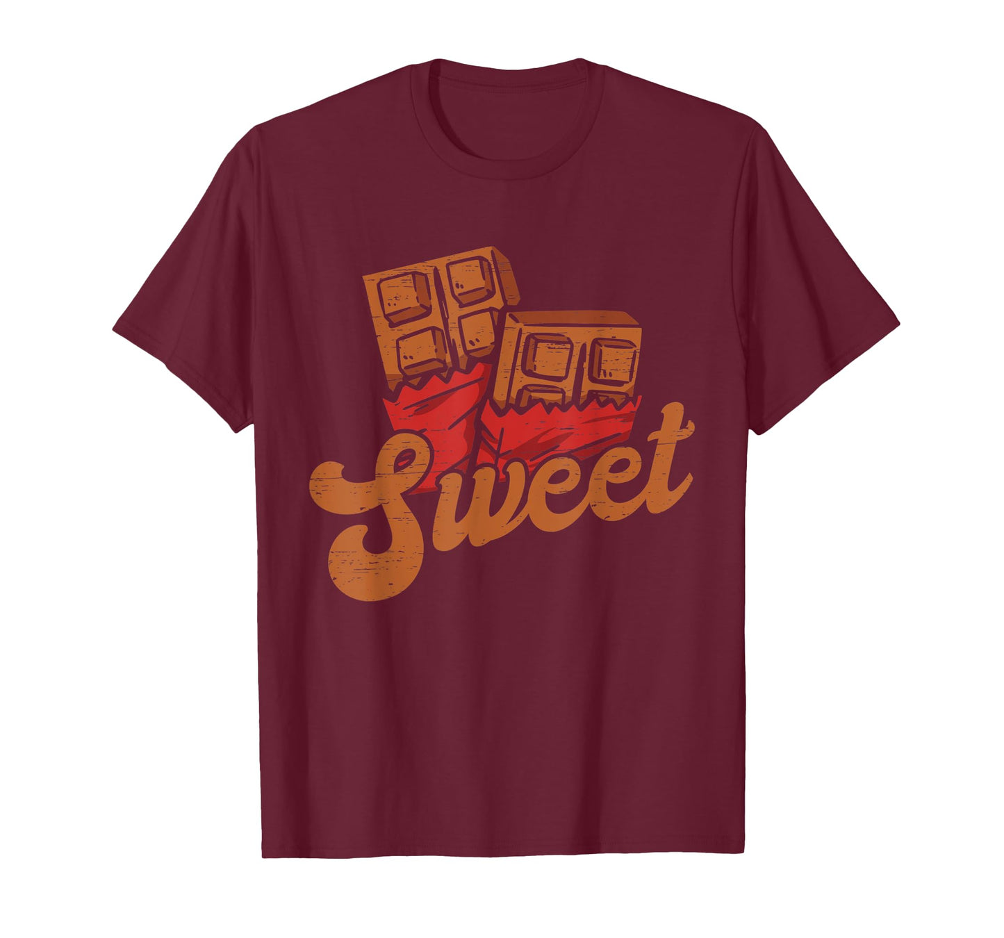 Sweet Chocolate Sweet Cocoa Dark Bar Lover T-Shirt