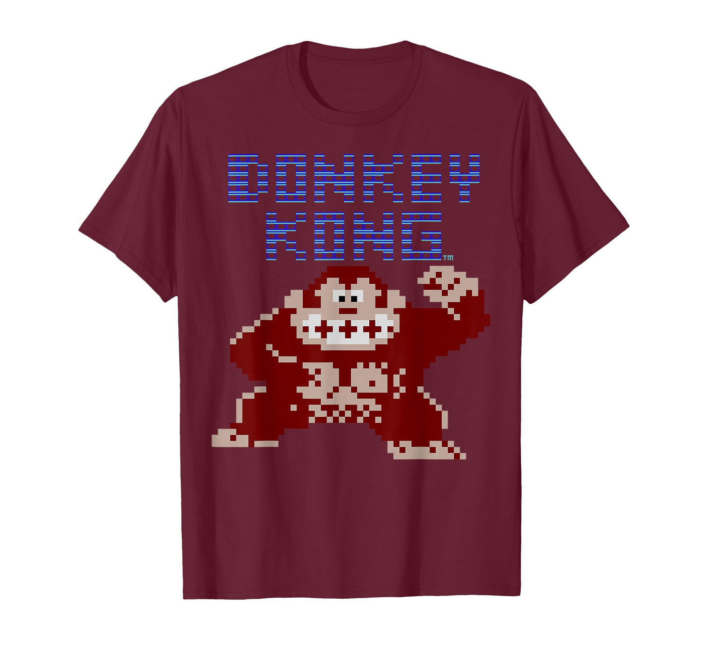 Nintendo Donkey Kong 8-Bit Pose Retro Graphic T-Shirt T-Shirt
