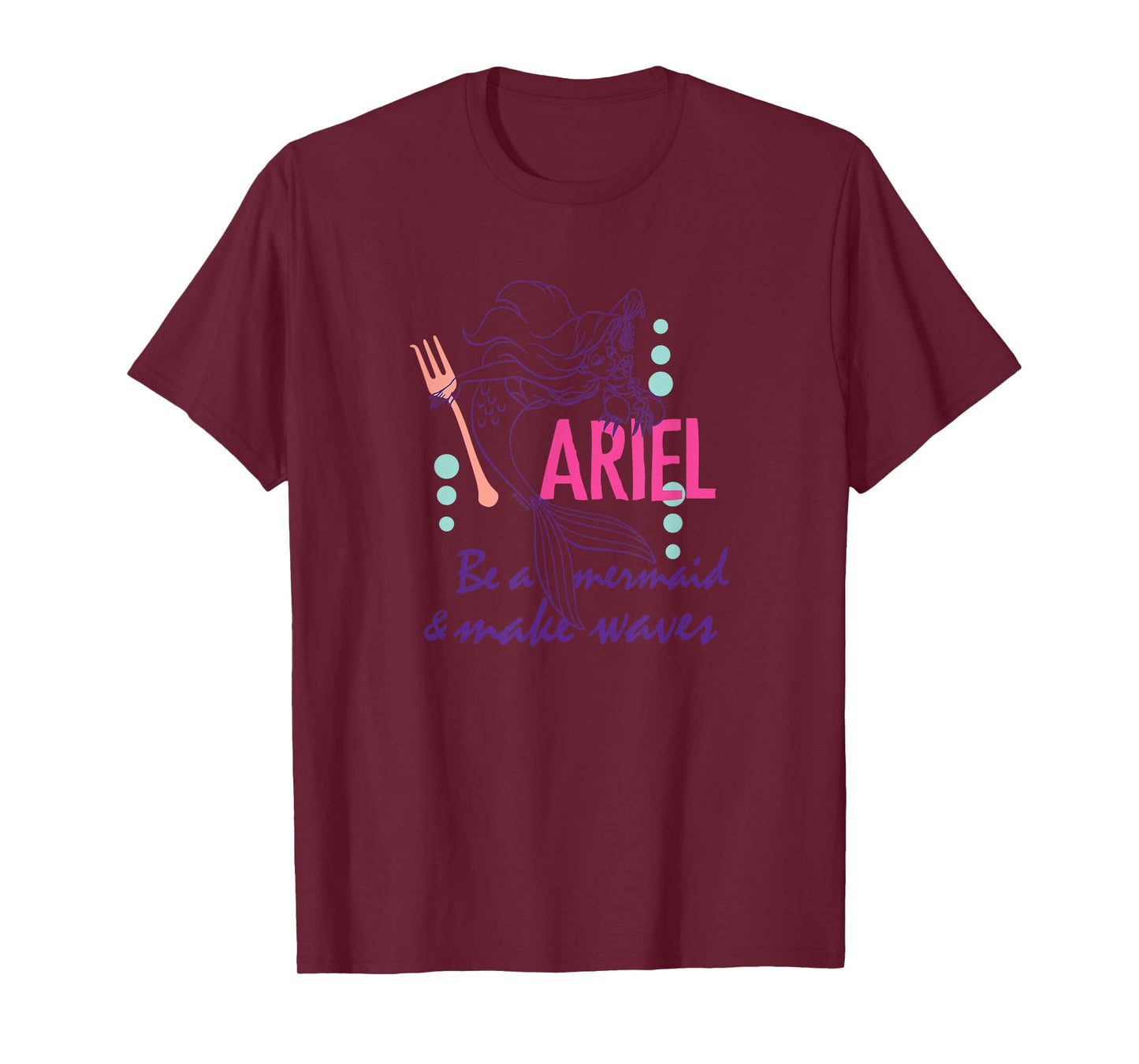 Disney Princess - Ariel Be a Mermaid & Make Waves T-Shirt