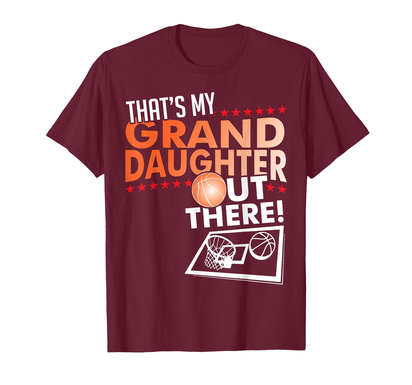My Granddaughter - Basketball Grandpa & Grandma T Shirt T-Shirt