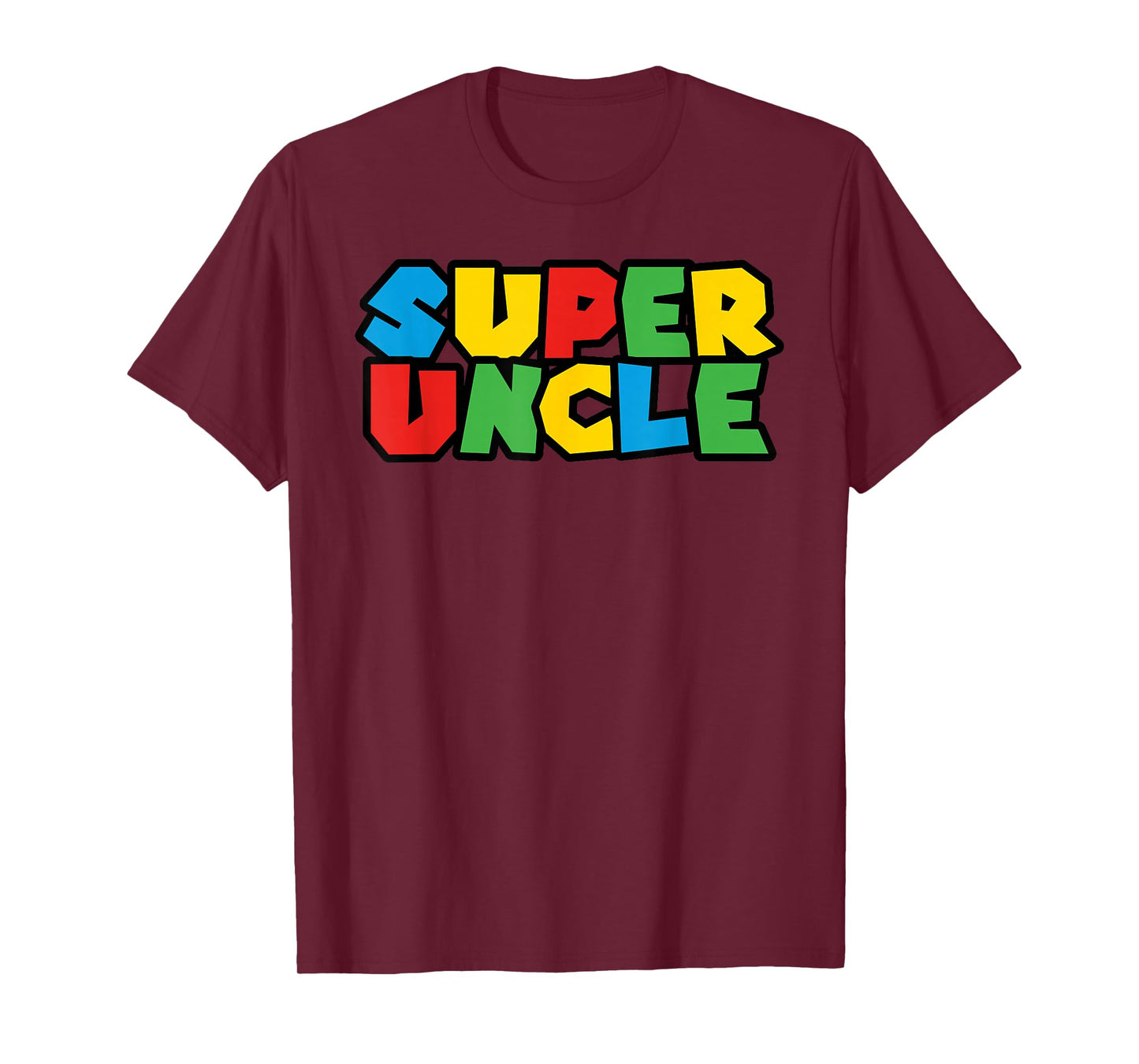Superhero Uncle Gift from Nephew or Niece - Super Uncle T-Shirt