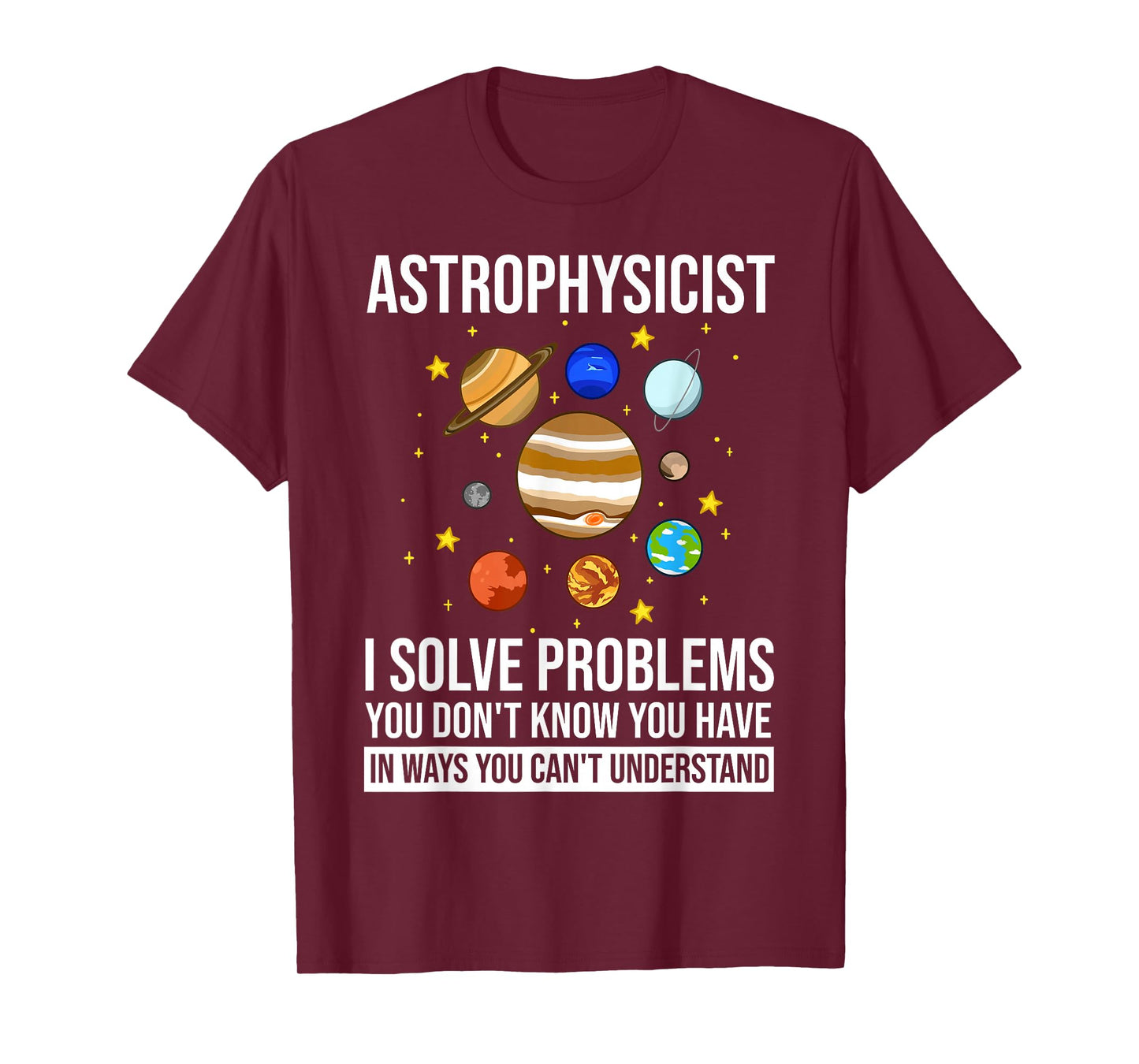 Astrophysicist Astrophysic Astronomy Telescope T-Shirt