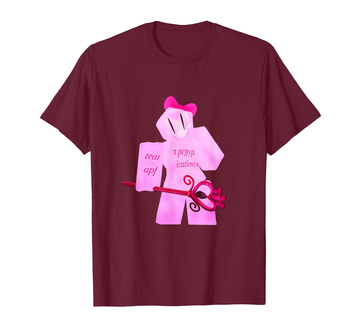 Pr3typriincess PrettyPrincess Pretty Princess Pink Character T-Shirt