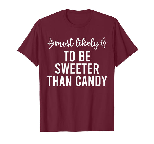 Most Likely to Halloween Matching Family Pajamas Funny Group T-Shirt