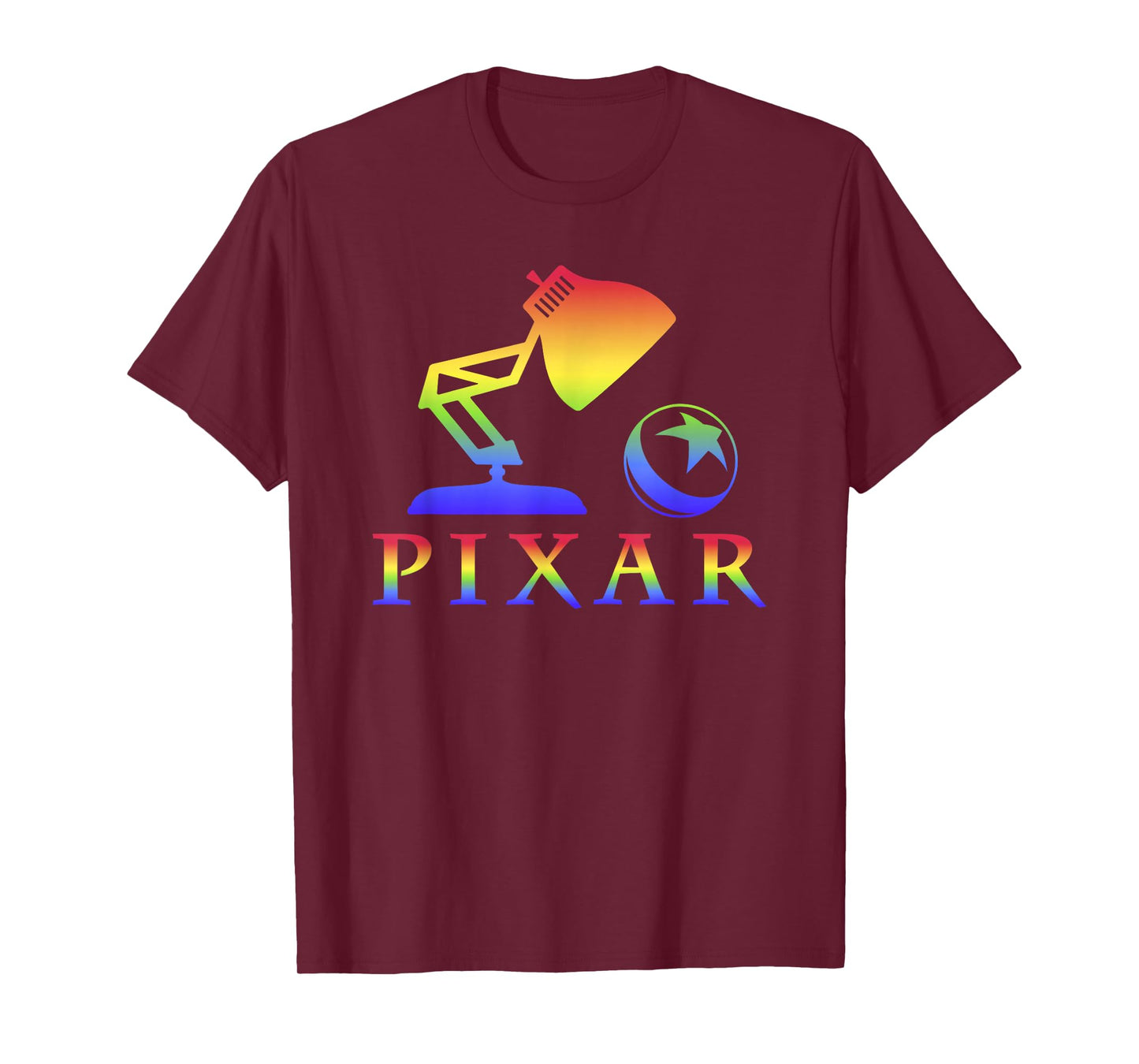 Disney Pixar Rainbow Pixar Logo T-Shirt