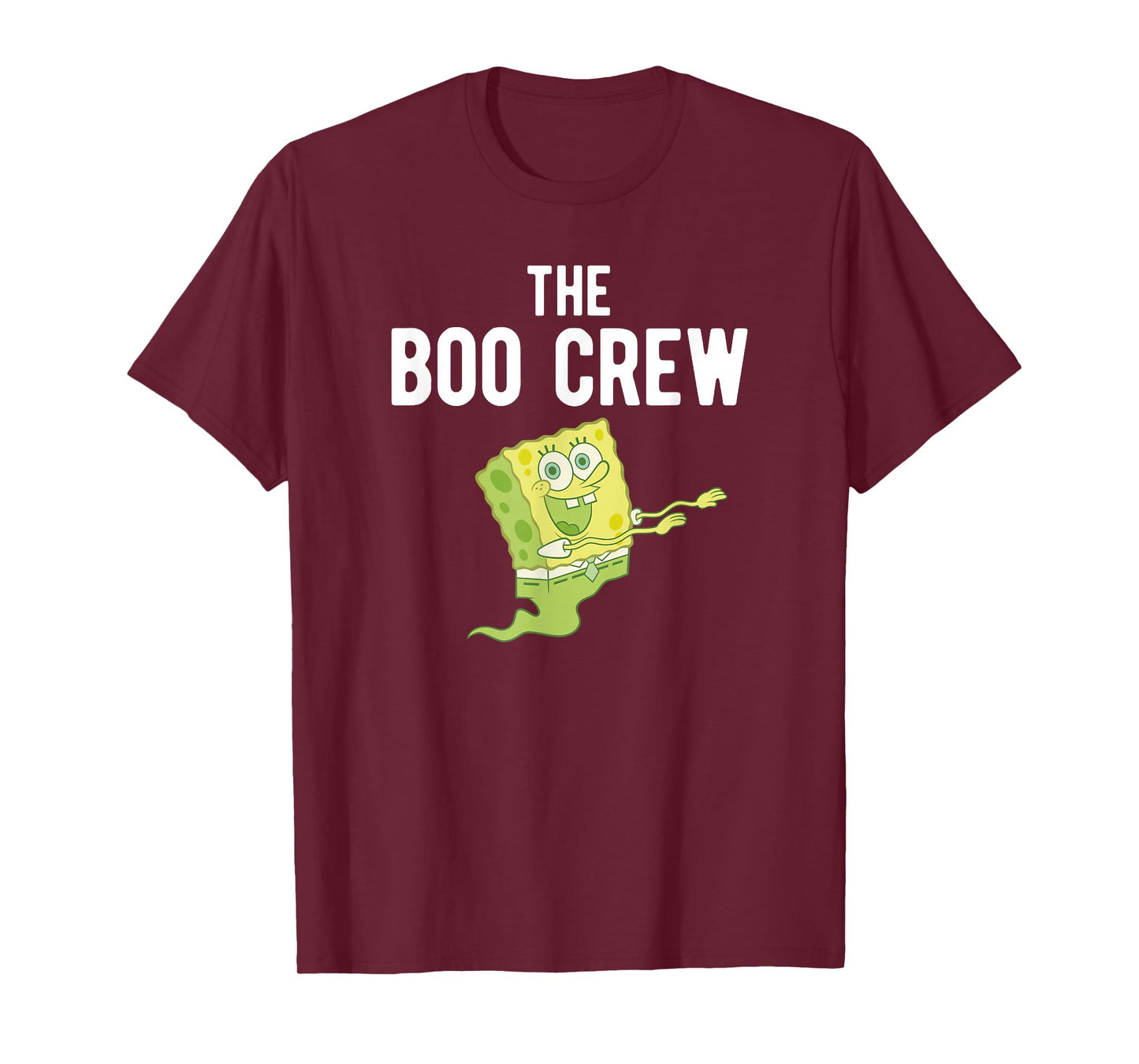 SpongeBob SquarePants Halloween SpongeBob Ghost Boo Crew T-Shirt