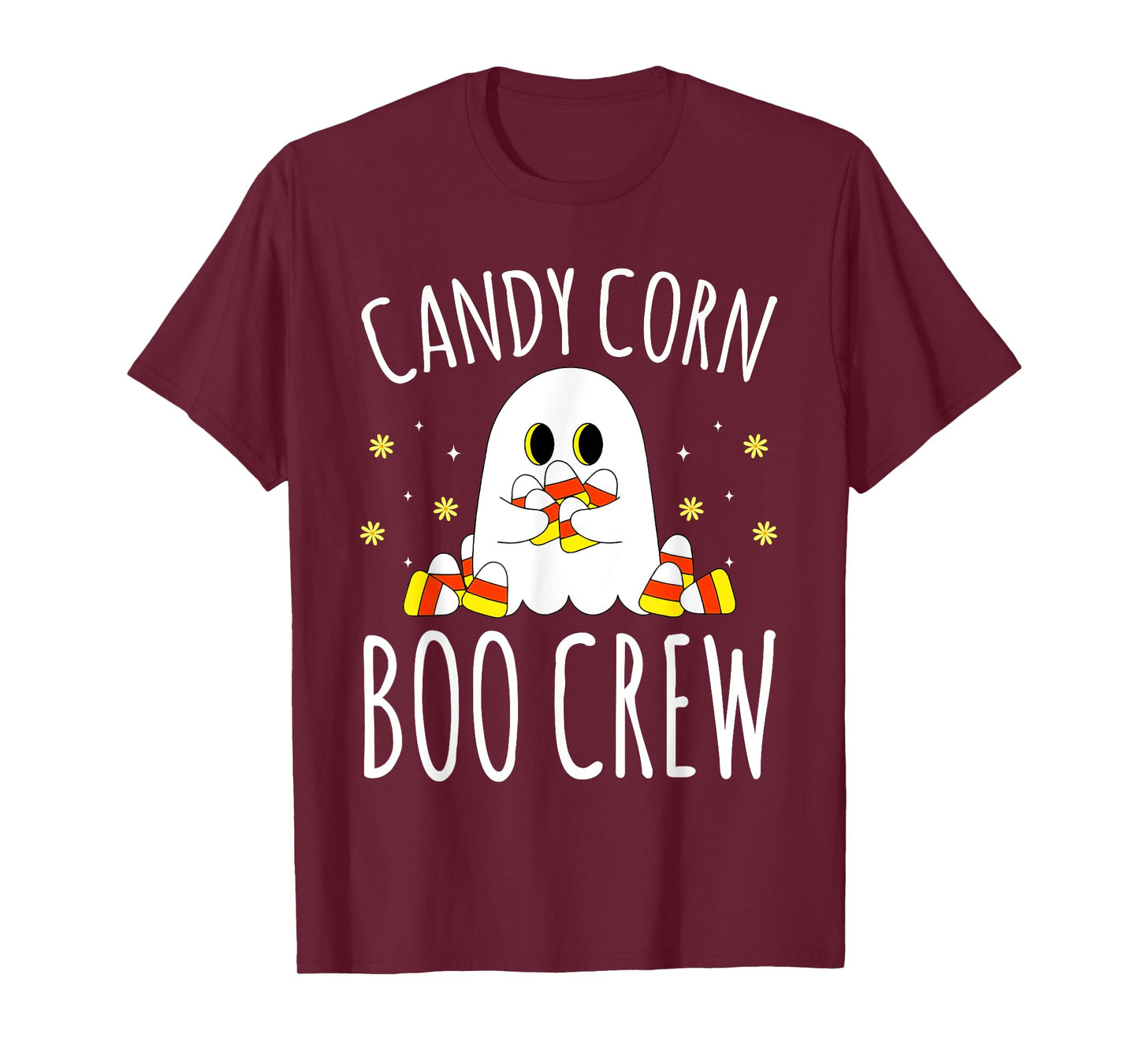 Candy Corn Crew Halloween Costume Men Women Friends T-Shirt