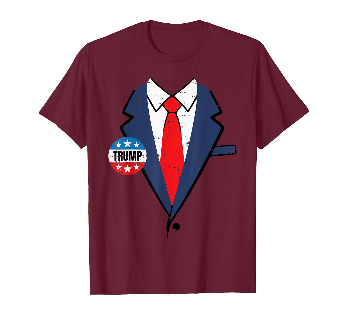 Halloween President Suit Costume Funny Men Women Kid T-Shirt