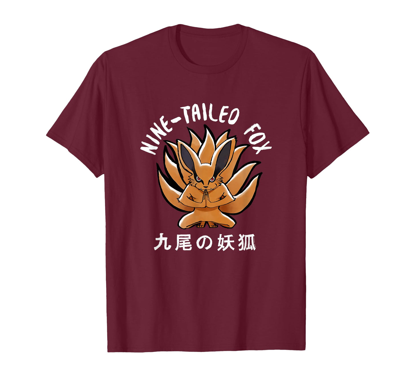 Naruto Shippuden Nine Tailed Fox Anime T-Shirt