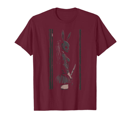Anime Horror Bunny Aesthetic Soft Grunge Waifu Japanese Girl T-Shirt